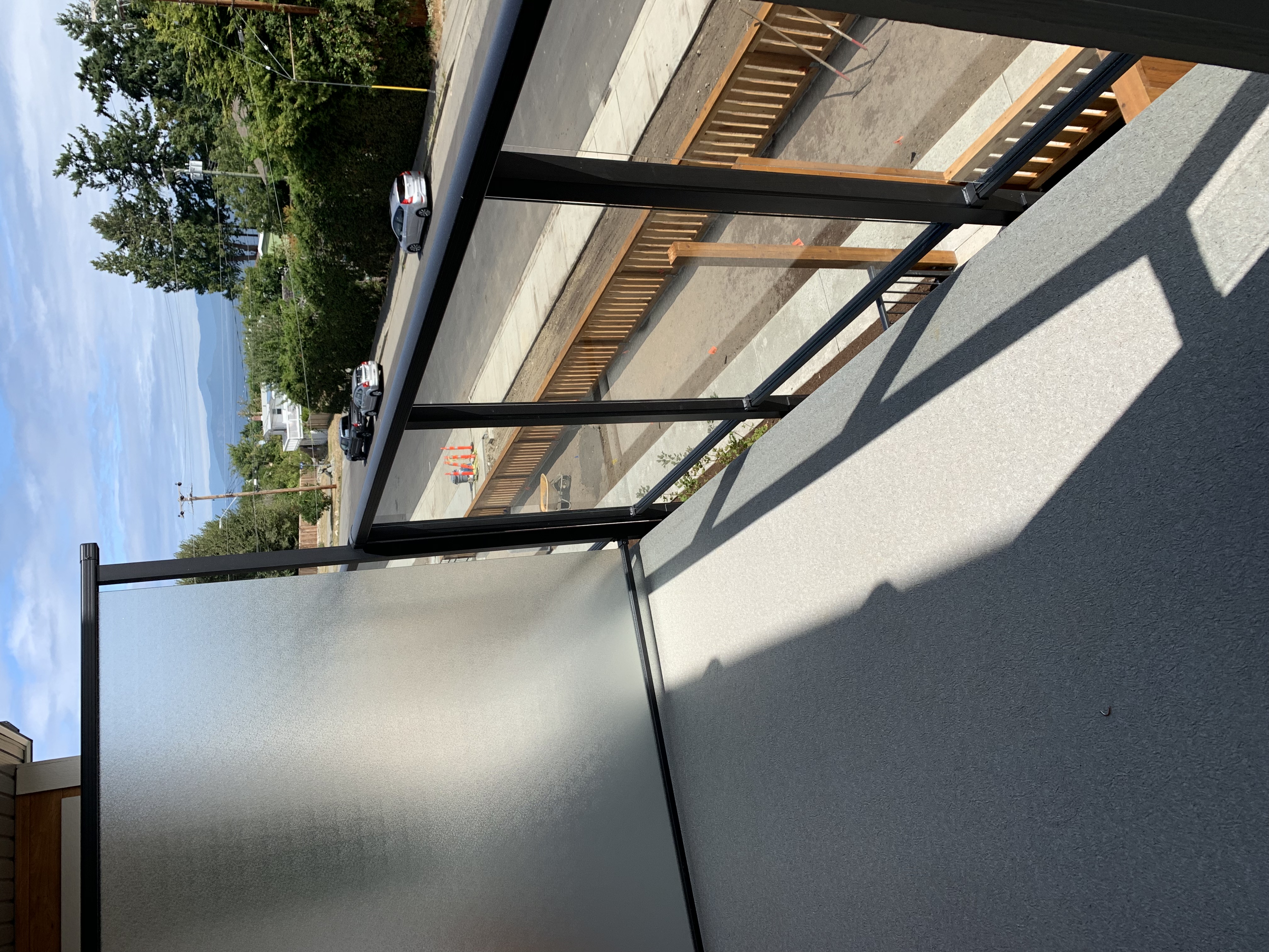 Vinyl decks Parksville project