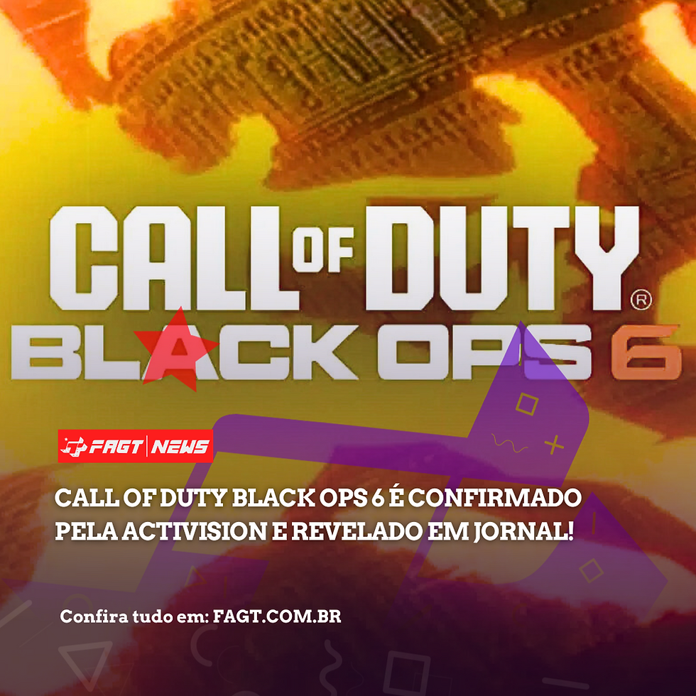 Call Of Duty Black Ops 6 é Confirmado Pela Activision Após o Jogo Ser Revelado em Jornal Americano! 📰