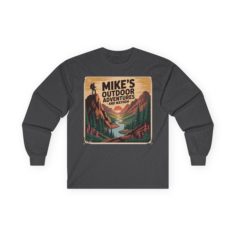 Thumbnail: Mike's Outdoor Adventure Tee | Perfect for Hikers, Campers, Gift for Adventurers