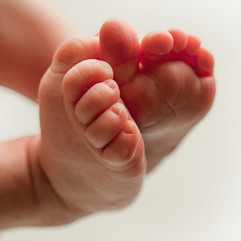 cute baby toes