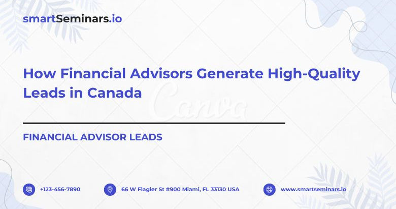 financial advisor leads
