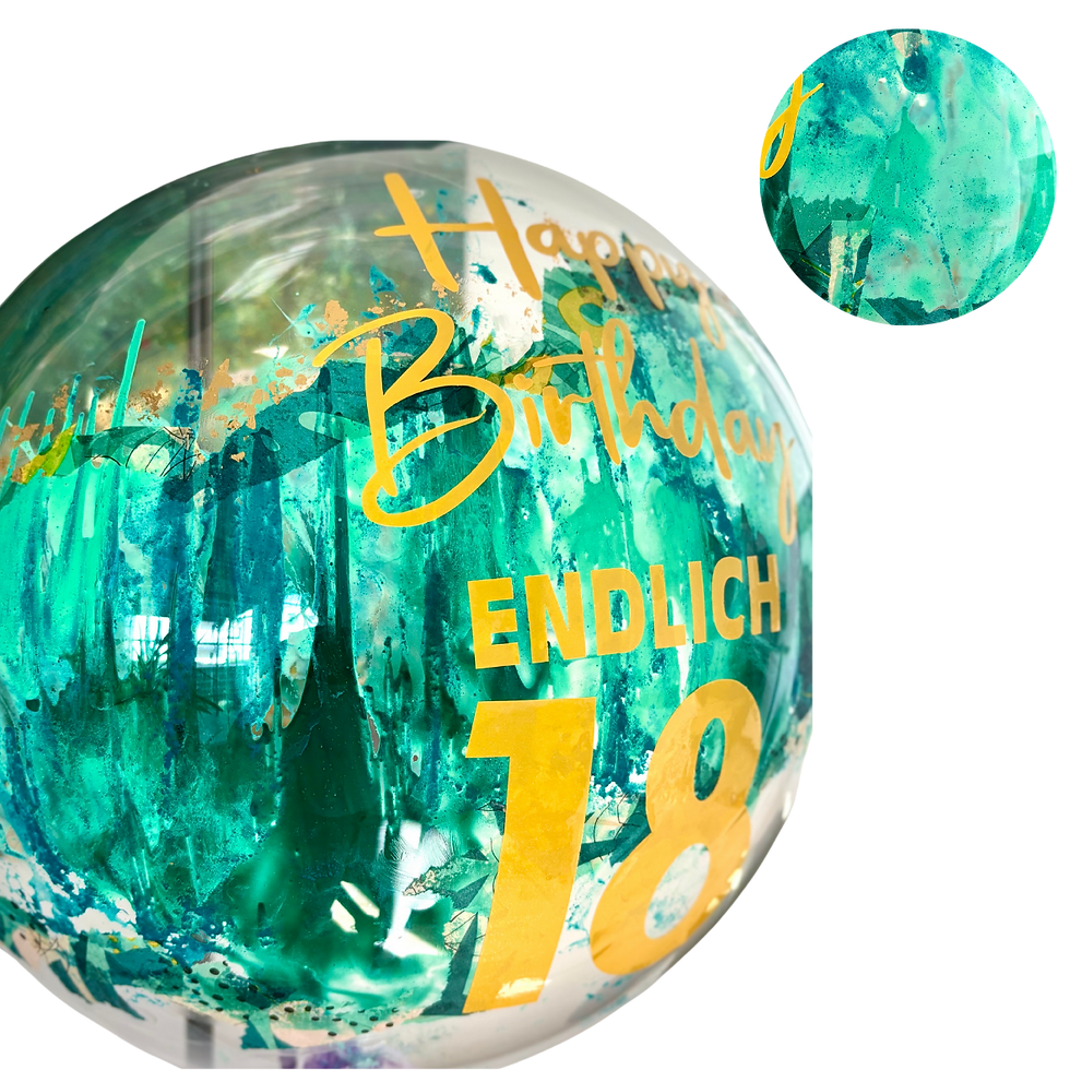 Acryl_Luftballon_Serviettentechnik