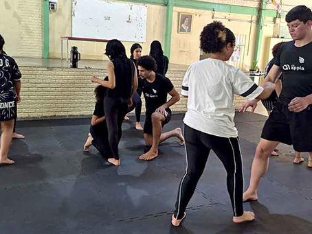 Via SP Serra leva Jiu-Jitsu para escola na Zona Norte de São Paulo