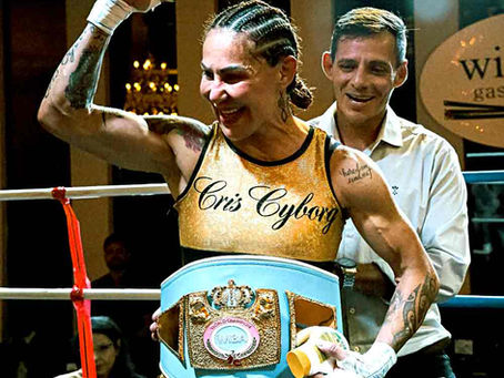 Cris Cyborg conquista cinturão da WIBA