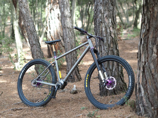 New hardtail titanium bicycle - Nua Drac