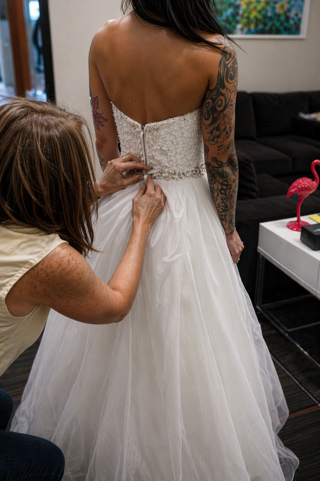Bridal alterations