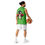 Thumbnail: Man in green boxing penguin basketball jersey