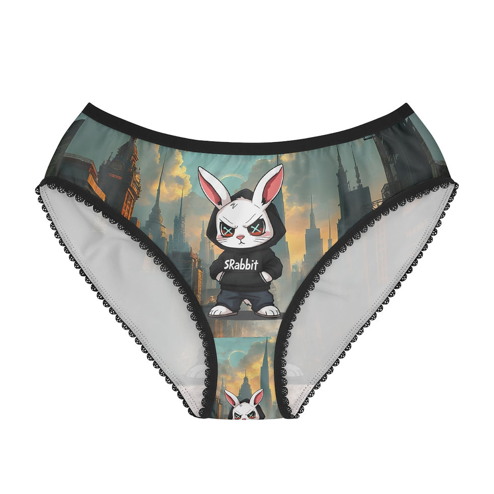Angry rabbit women's briefs