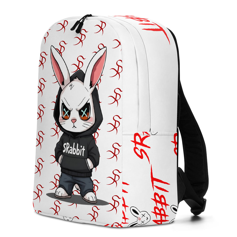 Thumbnail: Angry rabbit backpack design