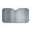 Thumbnail: Silver car sunshade blocks heat