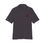 Thumbnail: Dark gray polo shirt with red logo