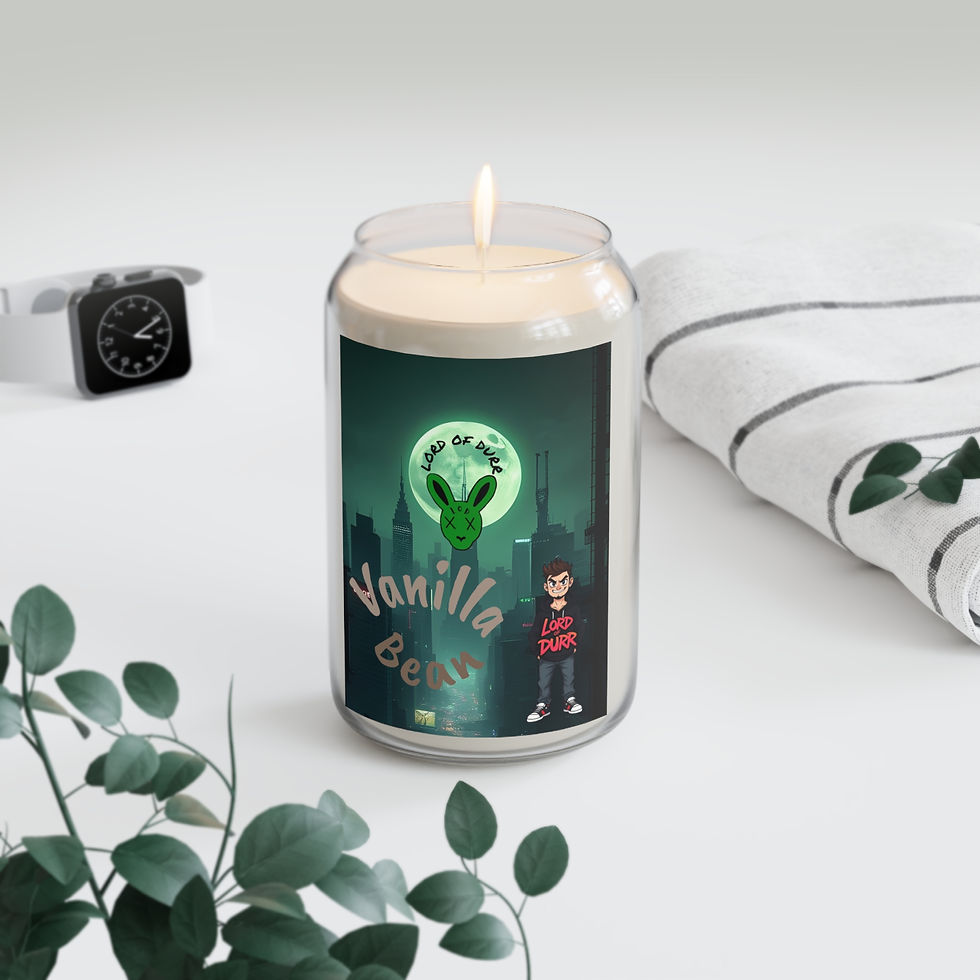 Thumbnail: Vanilla Bean candle with boy illustration