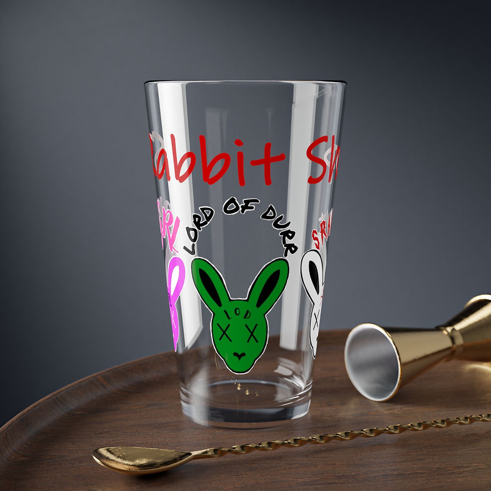 Thumbnail: SRabbit Shop Family 16oz Glass