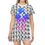 Thumbnail: Woman in floral print t-shirt dress