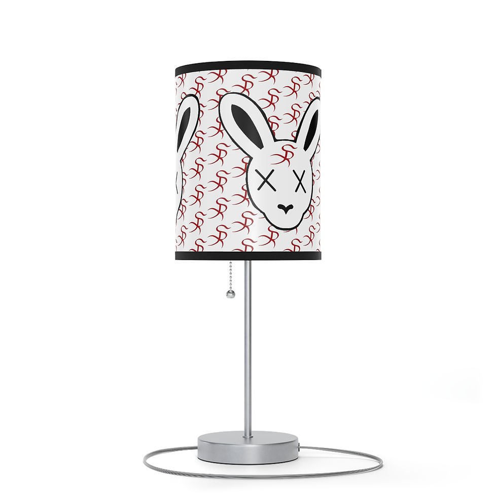 Thumbnail: Table lamp featuring a rabbit graphic