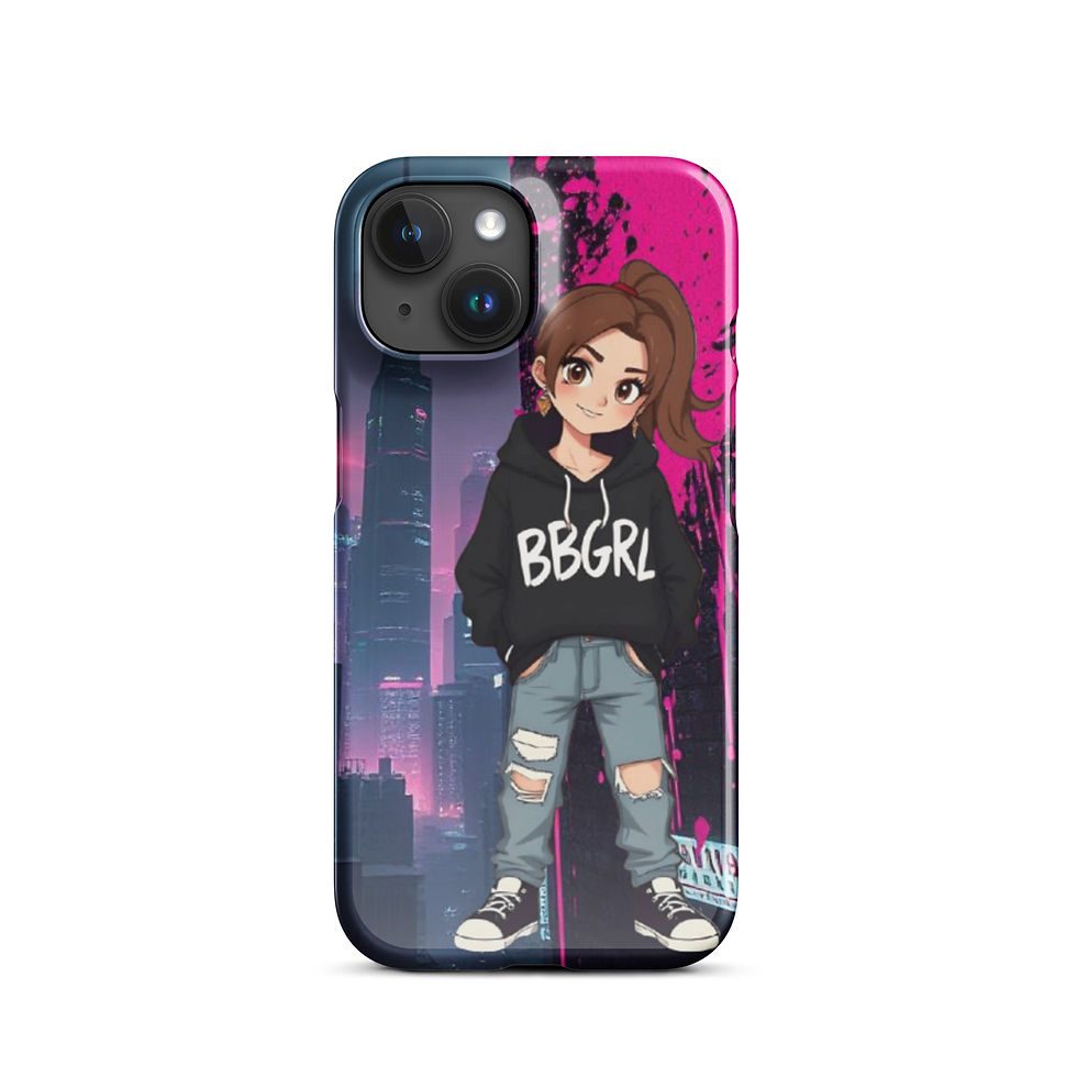 Thumbnail: Anime girl phone case, BBGRL, city backdrop