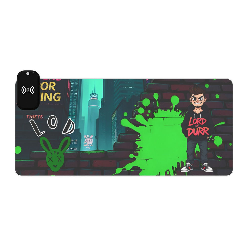 Thumbnail: Gaming mousepad featuring Lord Durr design