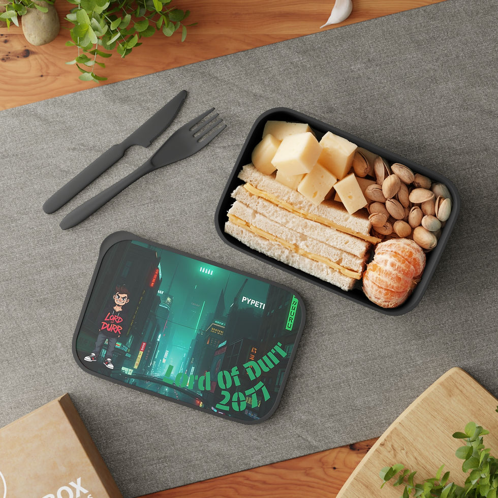 Thumbnail: Lord Of Durr 2077 Bento Box with Utensils