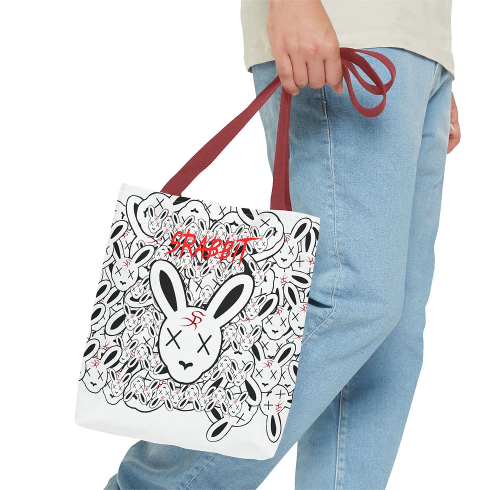 Thumbnail: SRabbit EVERYWHERE Tote Bag