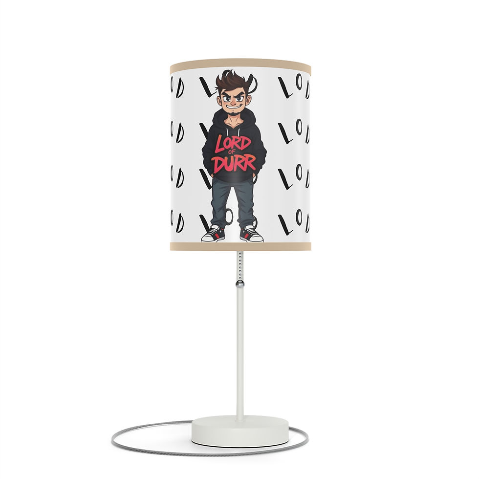 Thumbnail: Loud Duder table lamp featuring cartoon character