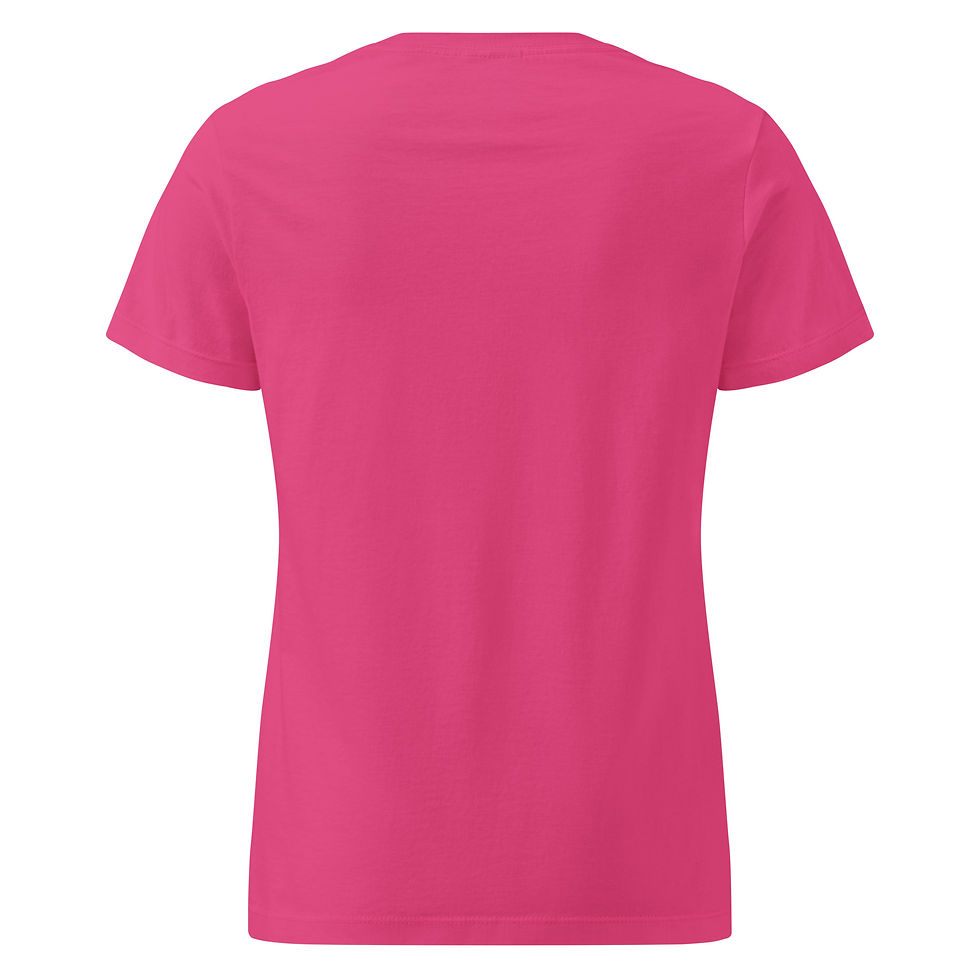 Thumbnail: Pink women's short-sleeve t-shirt