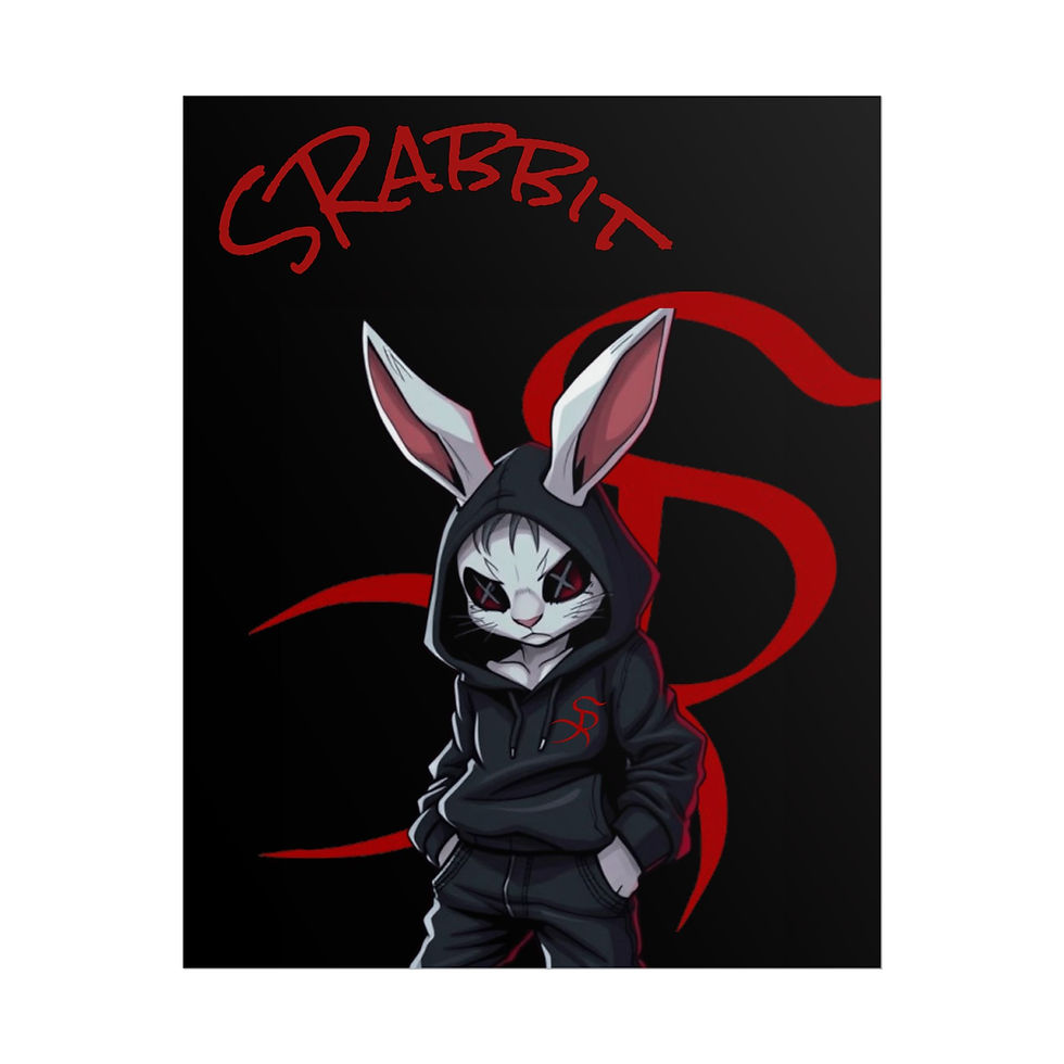 Thumbnail: SRabbit logo: Cool hooded rabbit, Srabbit.co