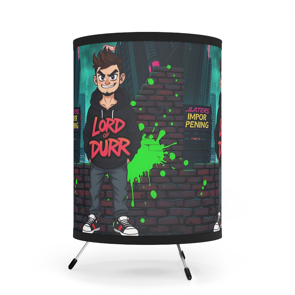 Lord Durr table lamp design