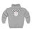 Thumbnail: Grey hoodie with dead bunny print