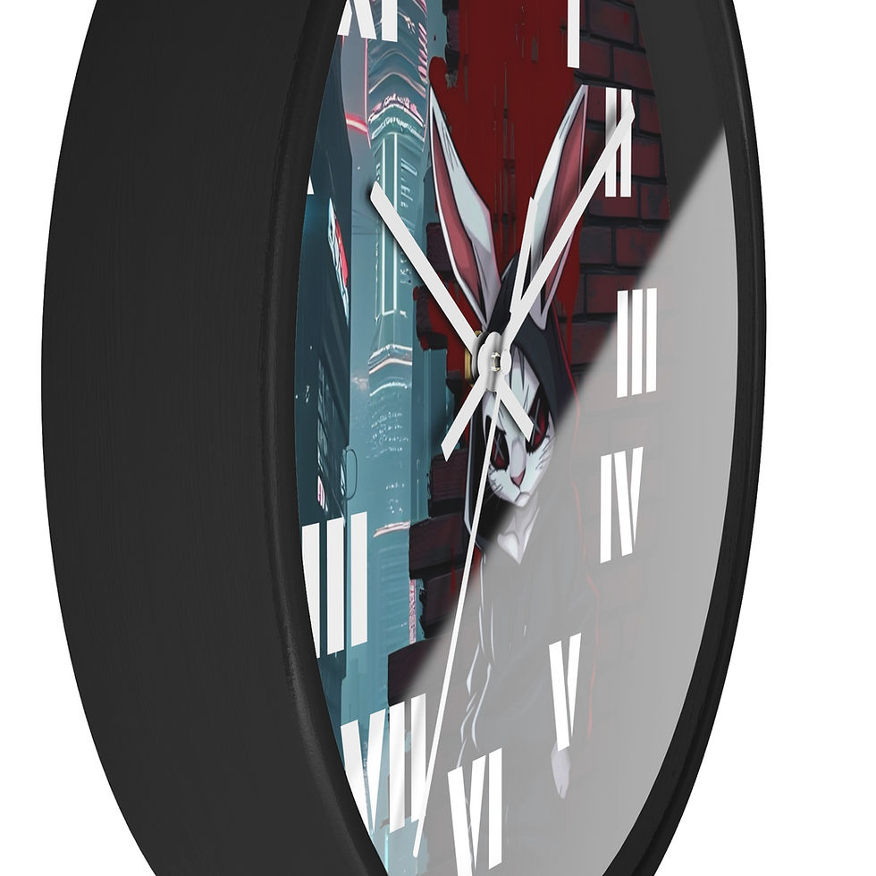 Wall clock featuring Bugs Bunny design
