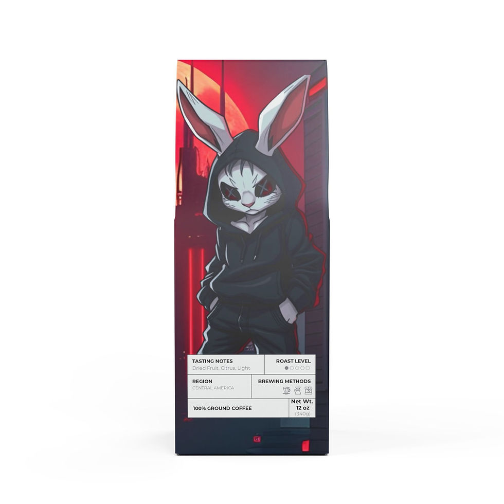 SRabbit Red Moon coffee bag, light roast