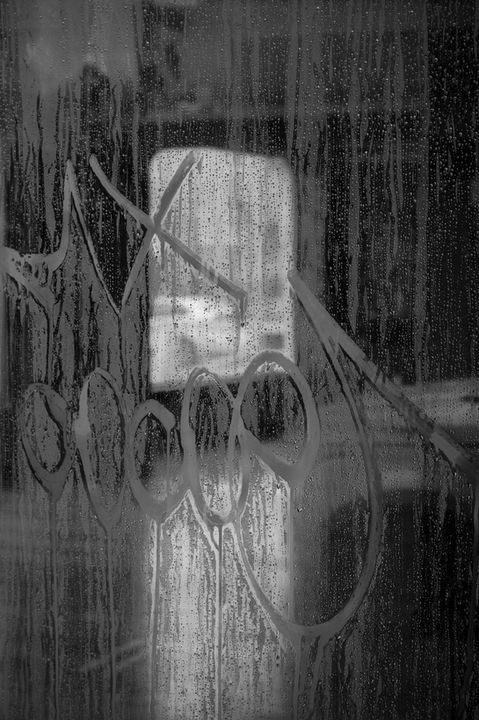 Rainy window London 2022