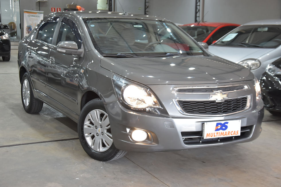 Miniatura: CHEVROLET  -  COBALT 1.8 MPFI LTZ 8V FLEX 4P MANUAL Cor Prata     2013 / 2013