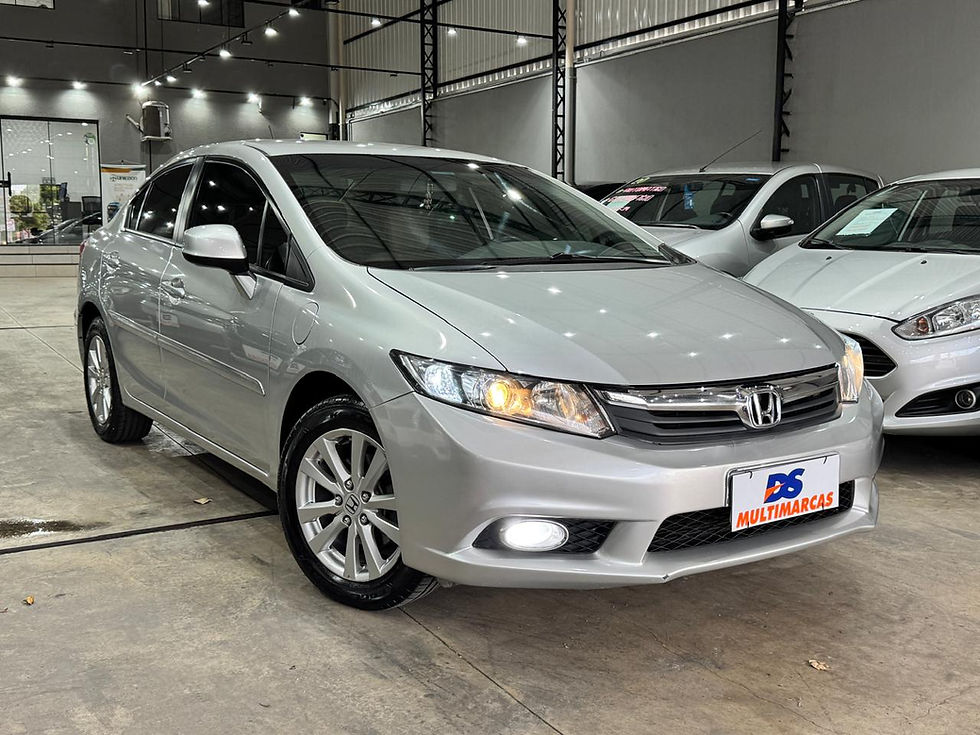 Miniatura: CIVIC 1.8 LXS 16V FLEX 4P MANUAL Cor Prata     2012 / 2013