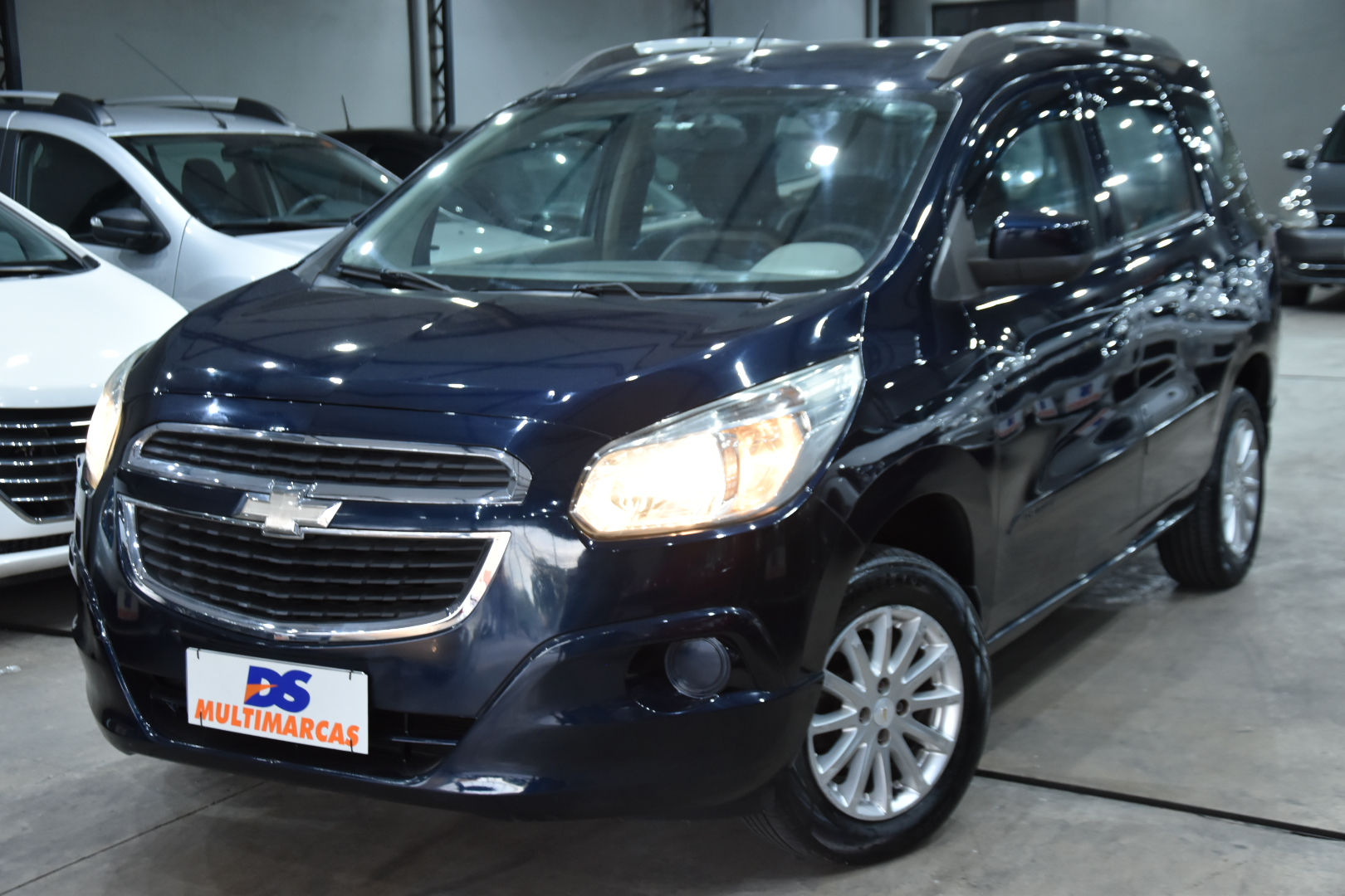 CHEVROLET - SPIN 1.8 LT 8V FLEX 4P AUTOMÁTICO Cor Azul 2014 / 2015