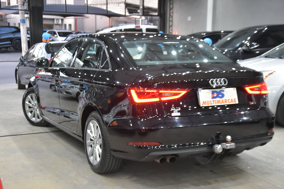 Miniatura: AUDI  -  A3 1.4 TFSI SEDAN 16V GASOLINA 4P S-TRONIC Cor Preto     2014 / 2015