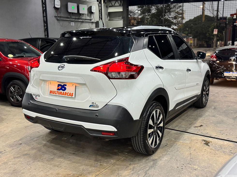 Miniatura: NISSAN  -  KICKS 1.6 16V FLEX SL 4P XTRONIC Cor Branco     2017 / 2018