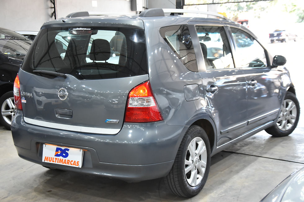 Miniatura: NISSAN  -  LIVINA 1.8 S 16V FLEX 4P AUTOMÁTICO Cor Cinza     2014 / 2014