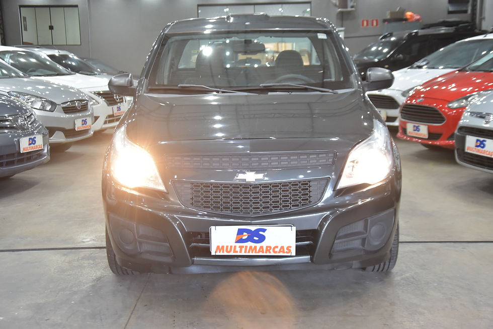 Miniatura: CHEVROLET  -  MONTANA 1.4 MPFI LS CS 8V FLEX 2P MANUAL Cor Cinza     2018 / 2019