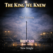 Album Cover for lead track The King We Knew from the Michael Jackson tribute album The King We Knew by AI collective and band Unit 120