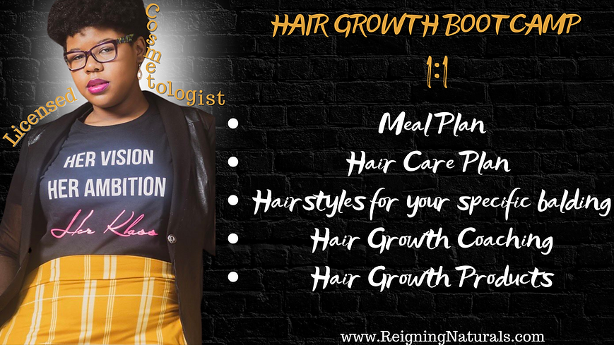 HAIR GROWTH BOOTCAMP Reigning Natural