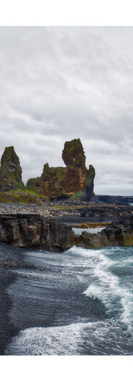 Falaise, Islande