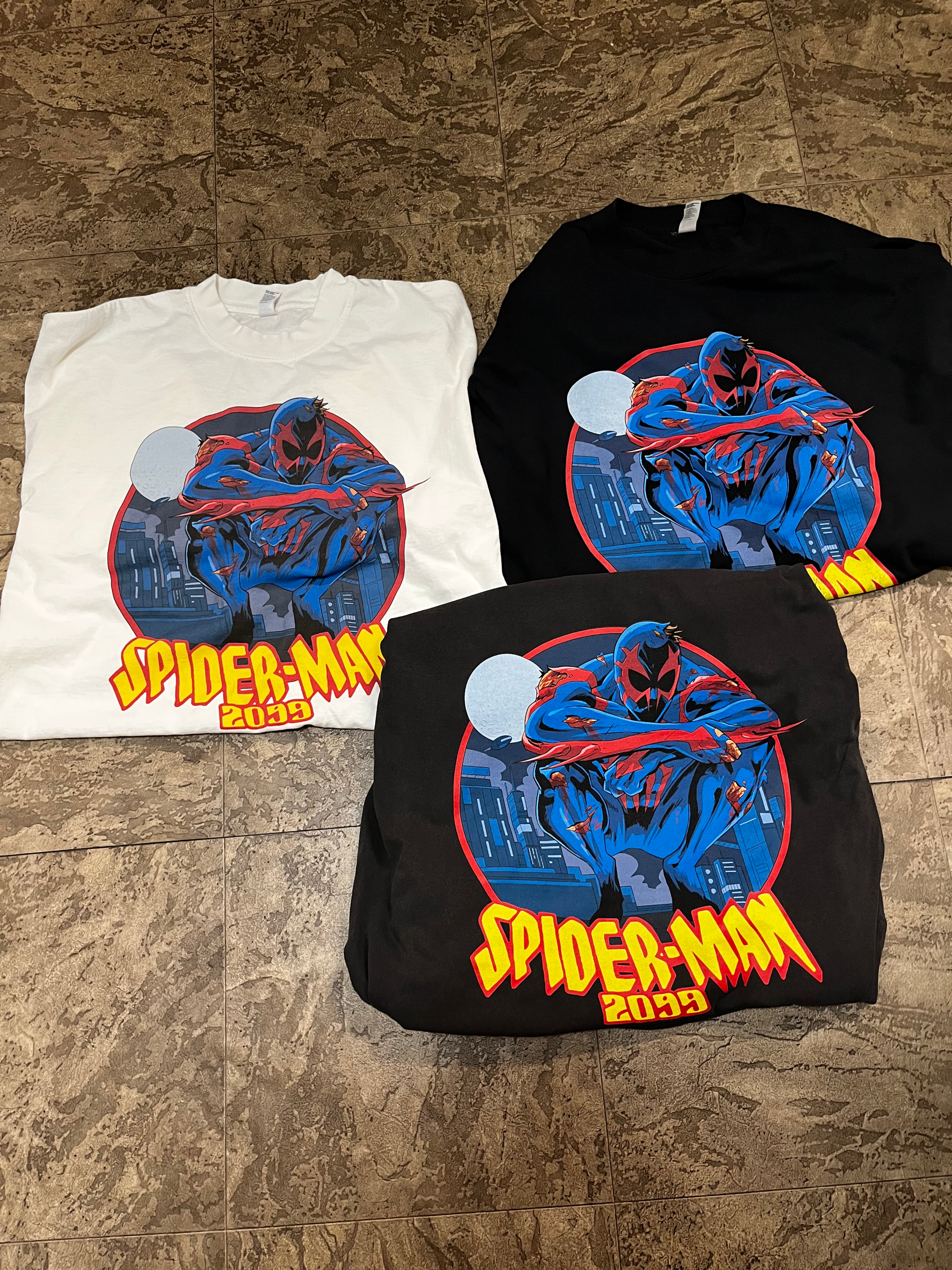 Spider-Man 2099 shirts 