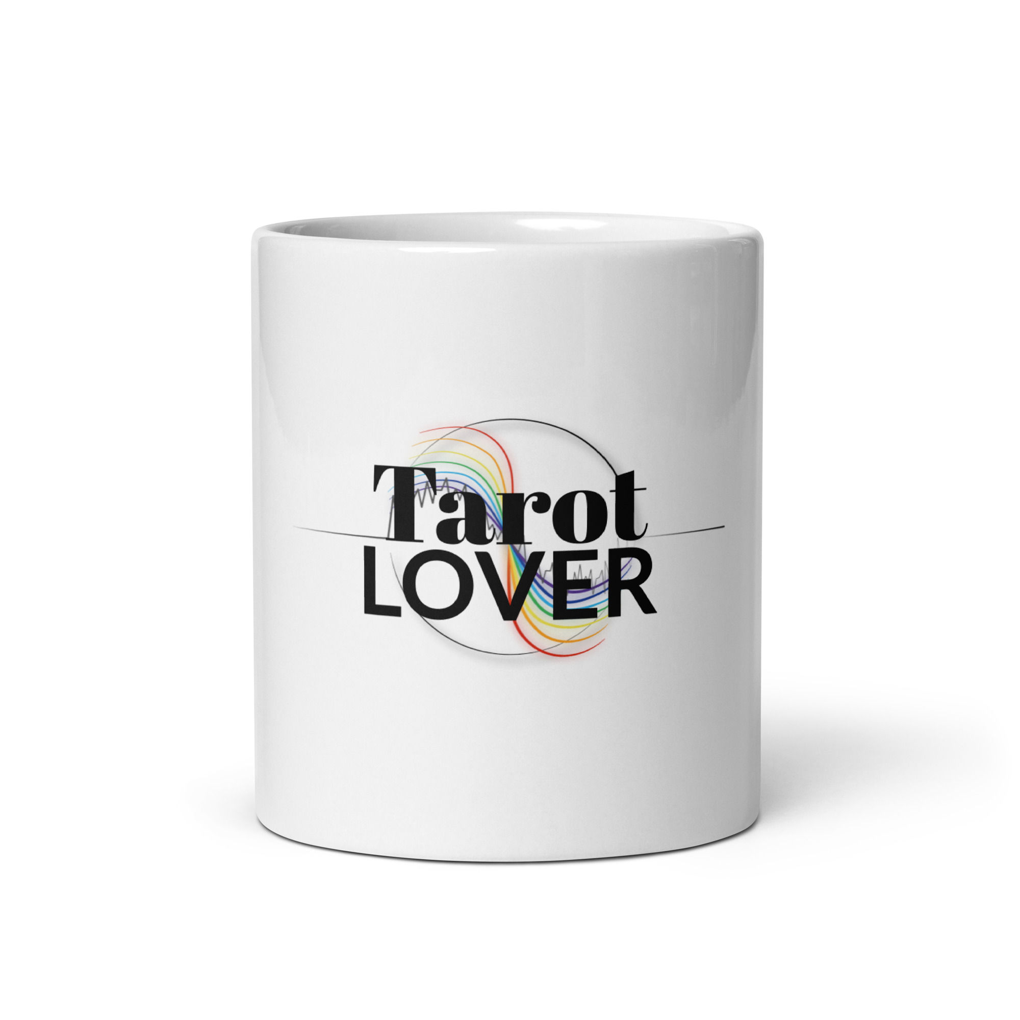 Tarot Lover Tasse, Keramik, 325 ml, Vorderansicht