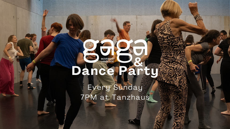 Zurich: Gaga & Dance Party