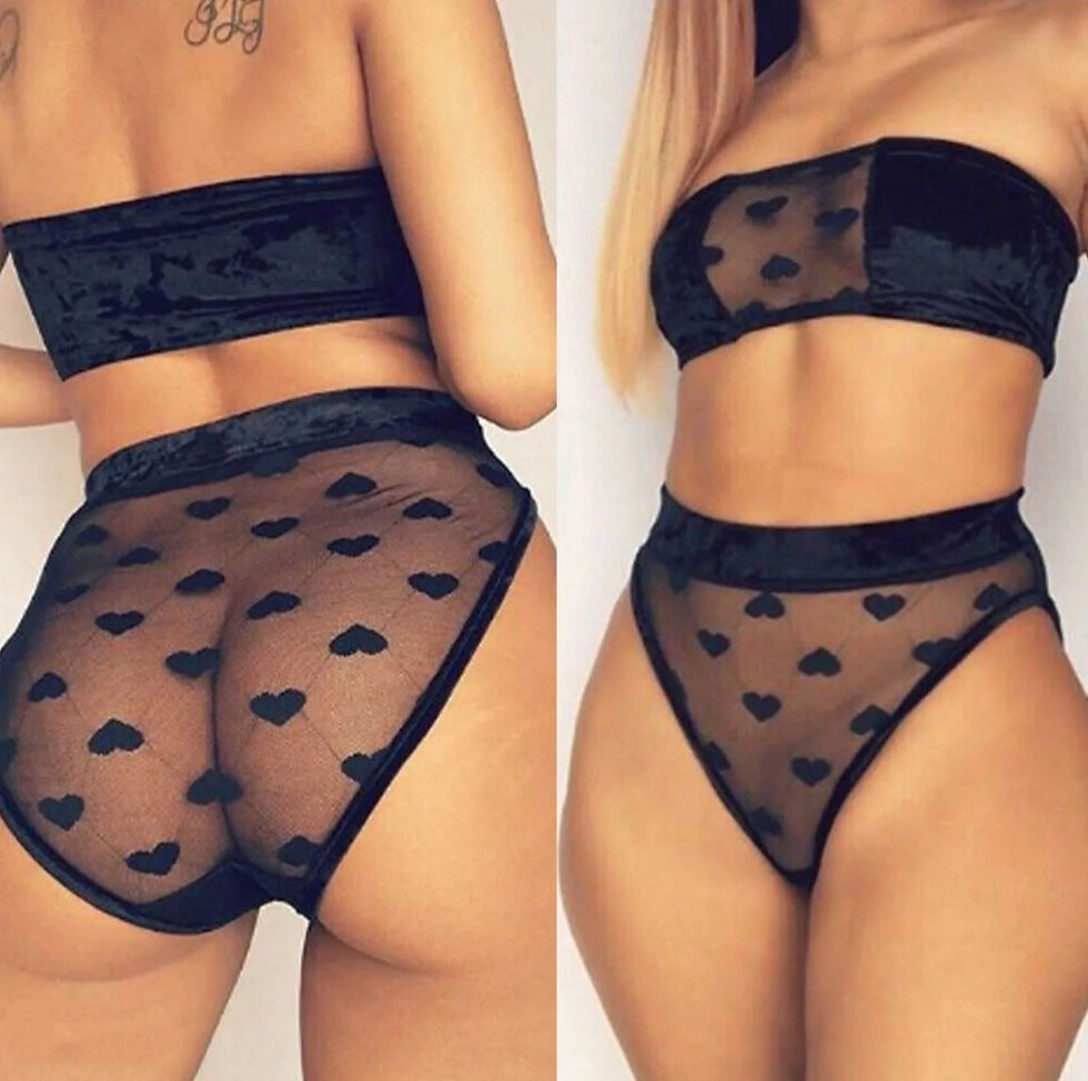 Miniatura: Conjunto de lingerie sexy para mulheres