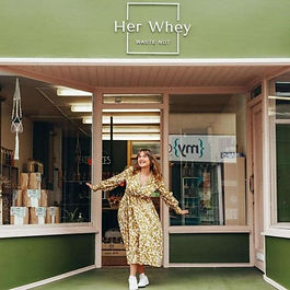 Exterior view of Her Whey shopfront