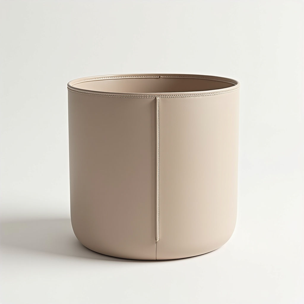 Faux Leather Bin