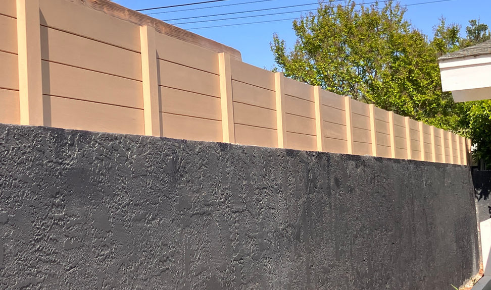 Custom Wall-Topper in Long Beach Ca.