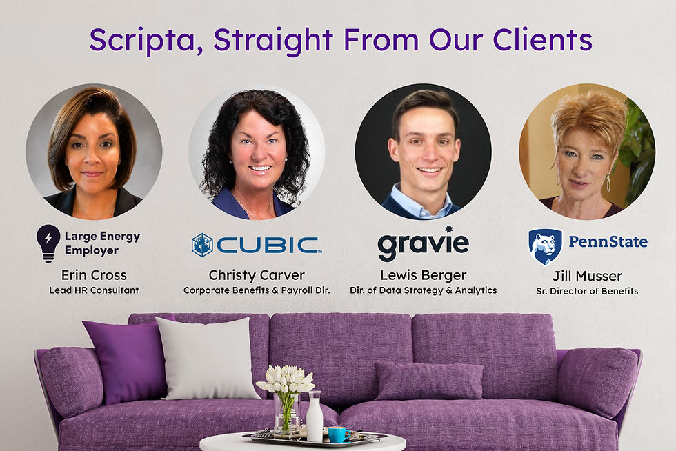 What Happens After You Implement Scripta’s Rx Navigation? Four Benefits Leaders Tell It Straight.