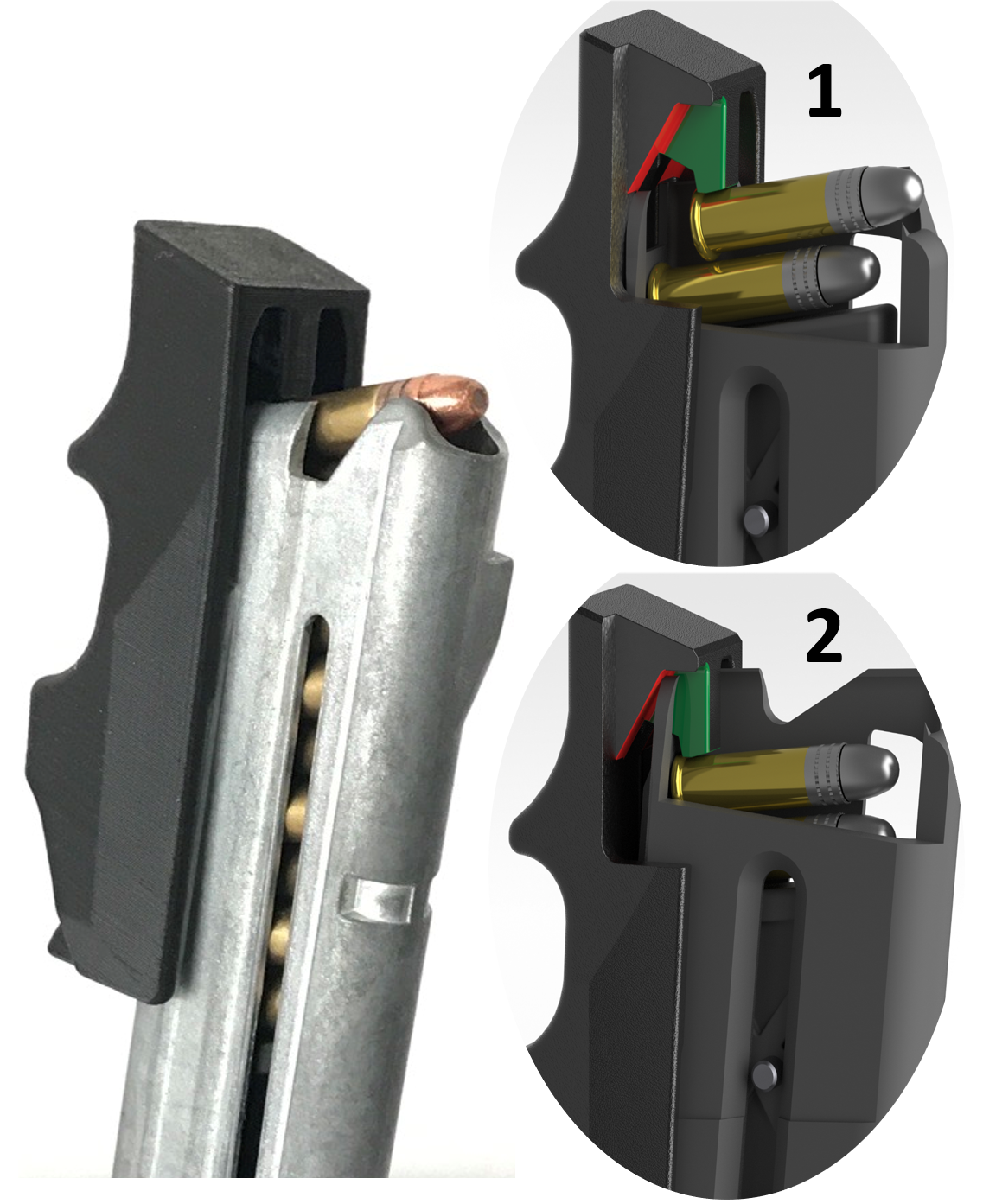 Ladehilfe / Speedloader zu GSG FireFly / Sig Sauer Mosquito